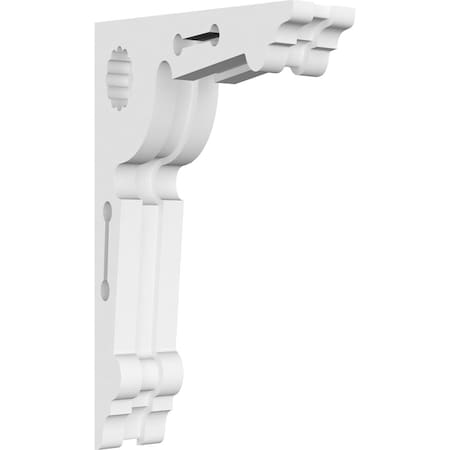 Ekena Millwork Cena Architectural Grade PVC Corbel, 1 7/8"W X 5 1/2"D X 9"H CORP01X05X09CE